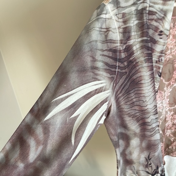 B.L.E.U. Open cardigan with lace back - Picture 3 of 16